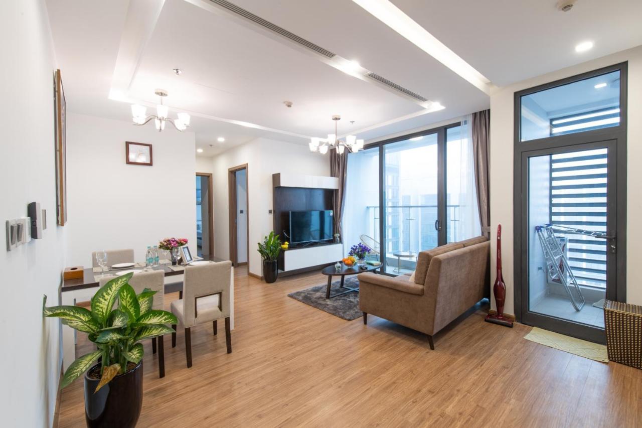 Hi-Home Suites - Vinhomes Metropolis Hanoi Kültér fotó