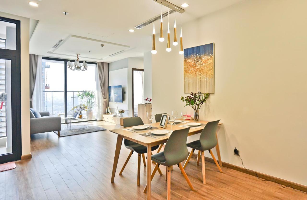 Hi-Home Suites - Vinhomes Metropolis Hanoi Kültér fotó